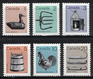 Canada - Artifact Definitives # 917 - 922 M/NH - Set of Six